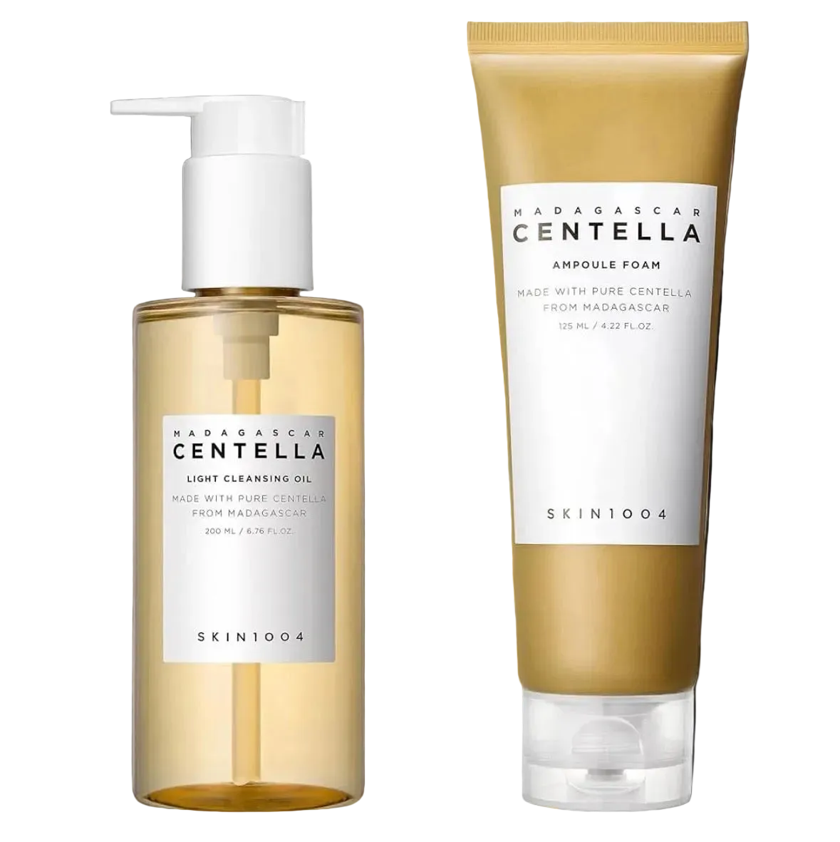 Skin1004 Madagascar Centella Double Cleansing Duo (Dúo Para Doble Limpieza)
